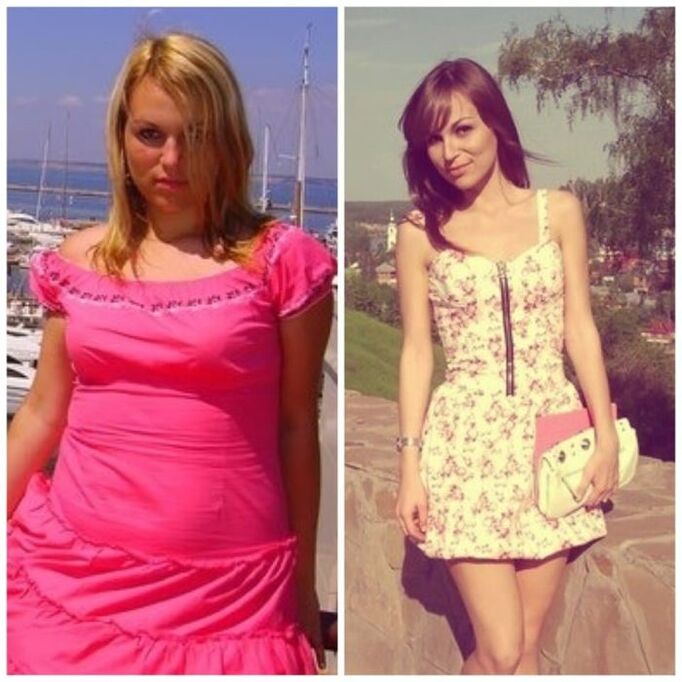 înainte și după urmarea dietei cu hrișcă foto 2
