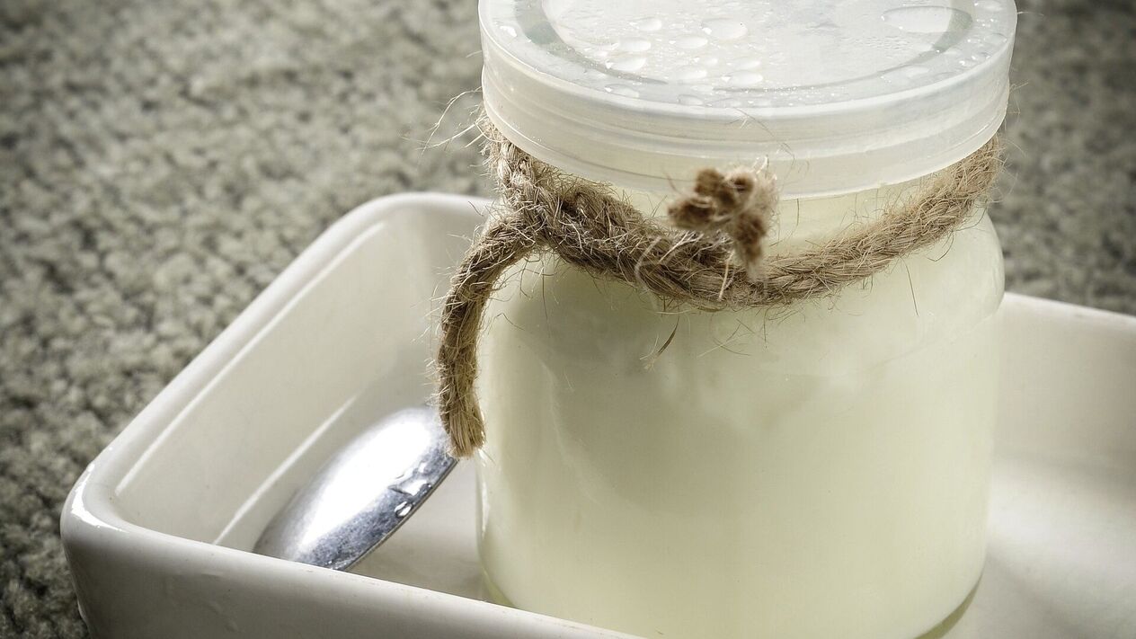 produse lactate fermentate în a cincea zi